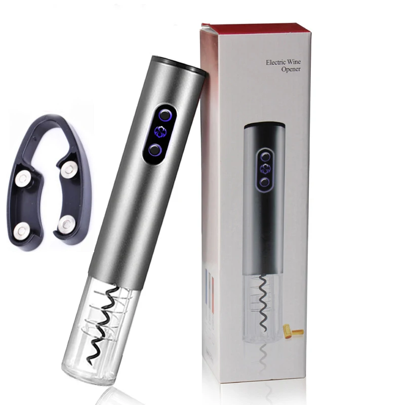 High Quality Electric Wine Bottle Opener Set Automatic Wine Bottle Opener Aluminum Bottle Opener Tool Can Be Customized LOGO