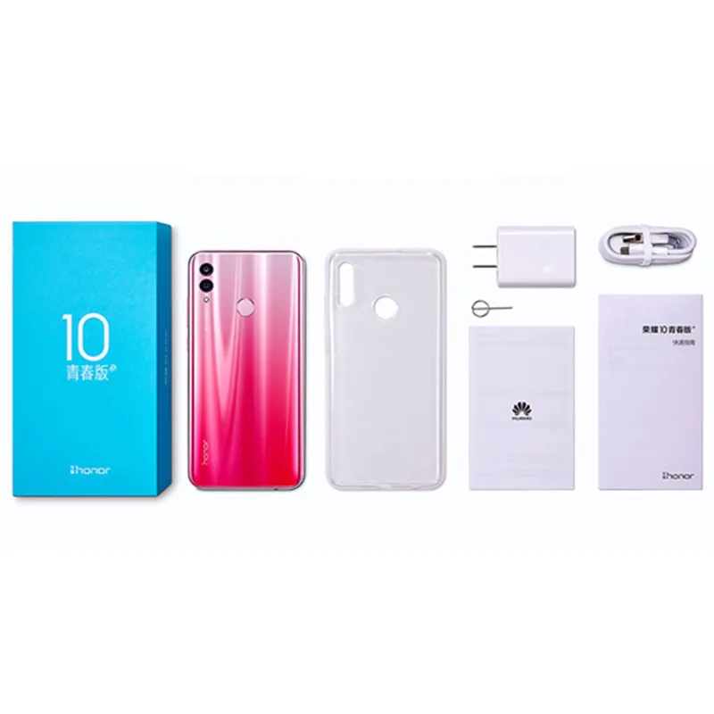 Honor 10 Lite телефон экран 6 2 дюйма Android 9 0 камера 24 МП Восьмиядерный|Смартфоны| |