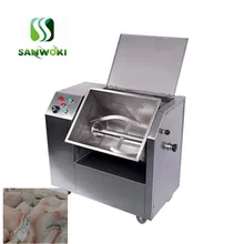 25 кг емкость из нержавеющей стали, миксер для приготовления лапши, тесто, машина для приготовления мяса, миксер для рыбы, мяса, блендер, машина для взбивания мяса