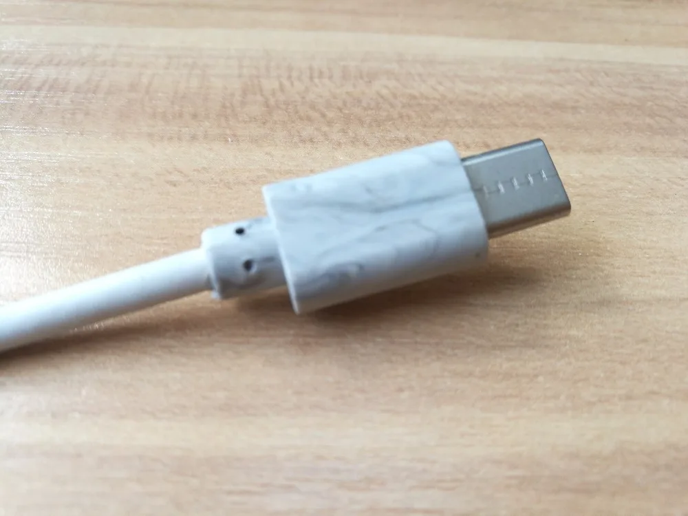 USB кабель 100 см с длинным штекером типа C автомобильное зарядное устройство