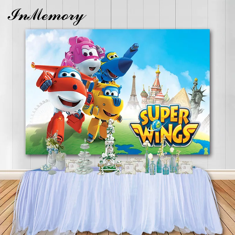 Фотофон InMemory Studio Backgrouns Super Wing темативечерние фотографический фон на 1 й день