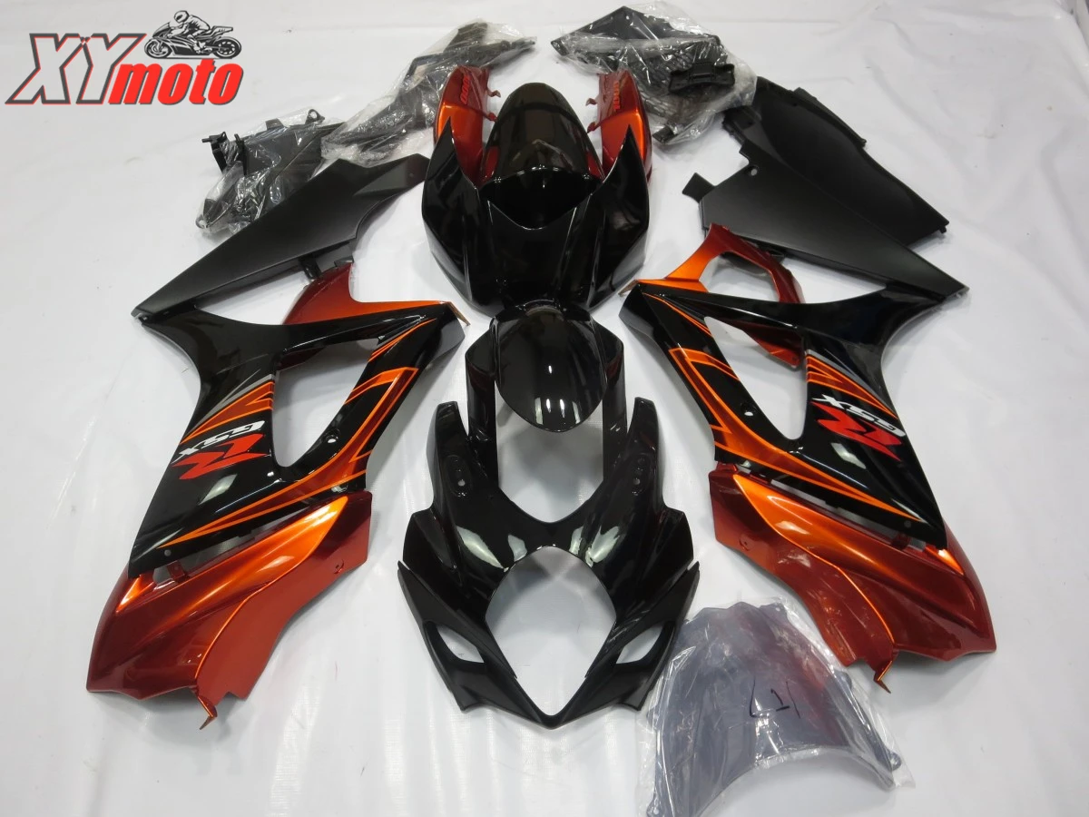 

Motorcycle Fairing Kit For Suzuki GSXR1000 K7 K8 07 08 Injection ABS Fairings GSXR 1000 K7 2007 2008 Black Bodyworks