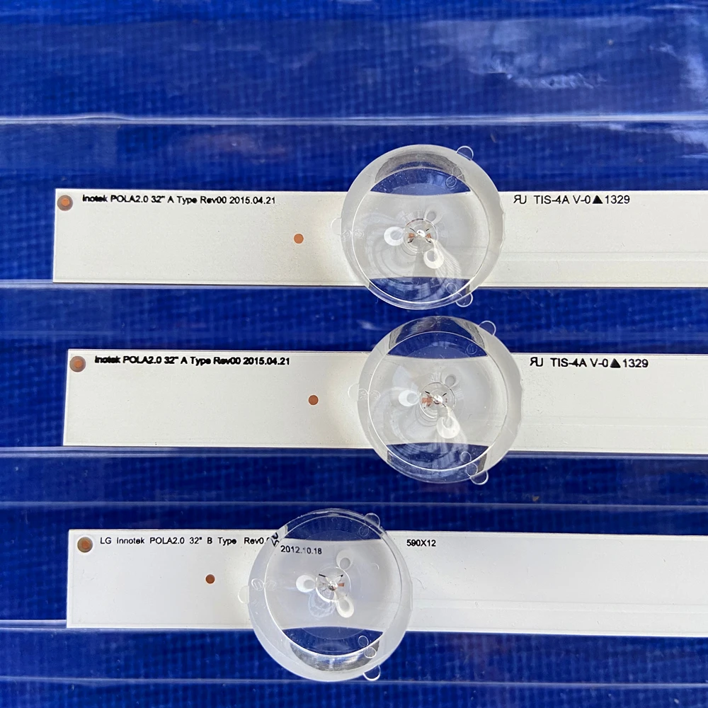 10 kits=30 pcs LED backlight strip for 32LN5100 32LN545B Innotek POLA2.0 32 A B type HC320DXN-VSFP4-21XX