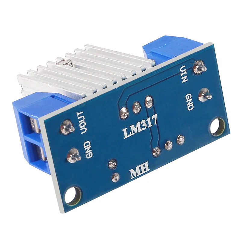 5pcs LM317 DC-DC Converter Buck Step Down Circuit Board Module Linear Regulator LM317 Adjustable Voltage Regulator Power Supply