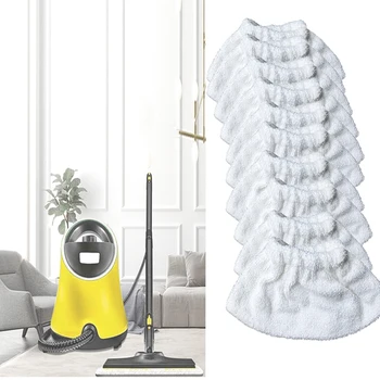10 Pcs Brush Head Cover Cover for KARCHER SC2 SC3 SC4 SC5 Steam Cleaner Accessory