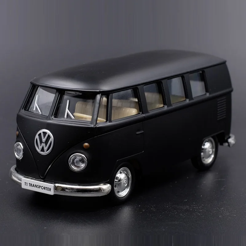 

High Simulation Exquisite Diecasts & Toy Vehicles: RMZ city Car Styling T1 Transporter Classical Bus 1:36 Alloy Diecast Model