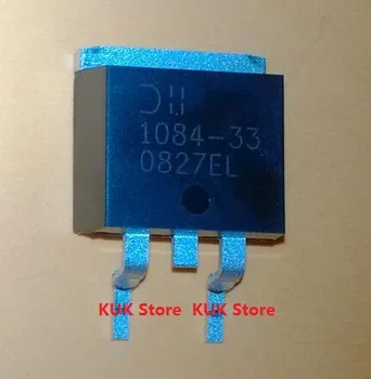 

Original 100% NEW 1084-33 AP1084K33 1084-3.3V 1084-3.3 AP1084K33G-13 AP1084K33L-13 D2PAK 10PCS/LOT