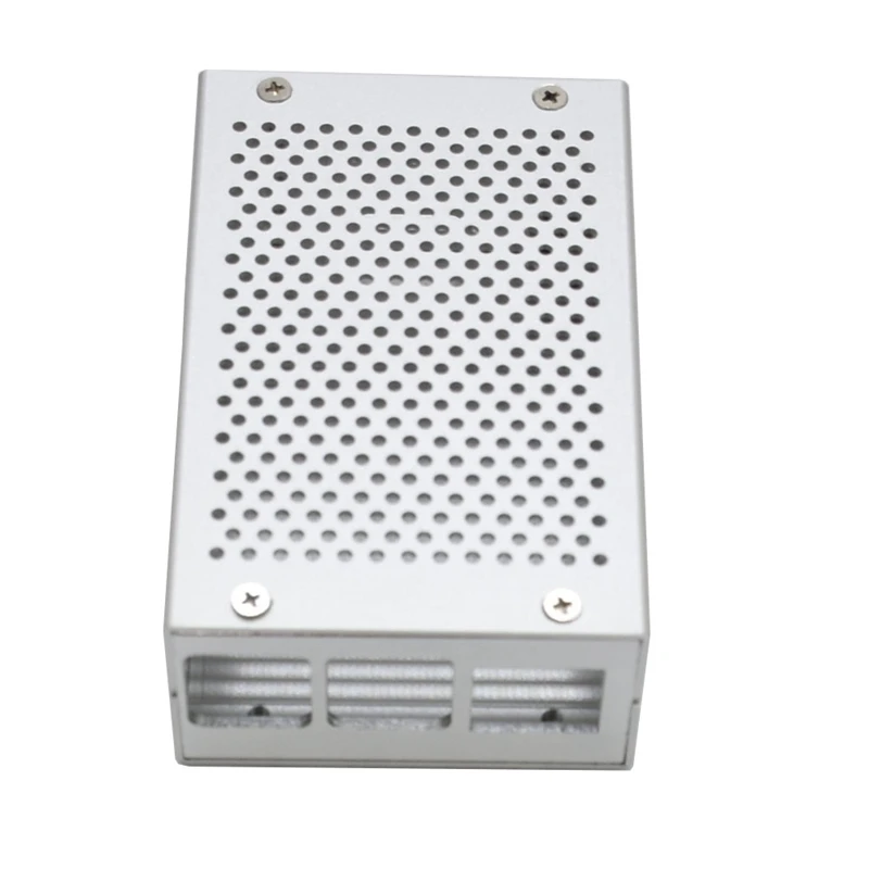 Алюминиевый Чехол для Raspberry Pi 4, металлический чехол для Raspberry Pi 4 с охлаждающим вентилятором и радиаторами для Raspberry Pi 4 Model B