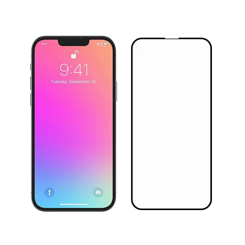 Full Cover Tempered Glass For iPhone 13 12 Mini 11 Screen Protector Glass For iPhone 11 12 13