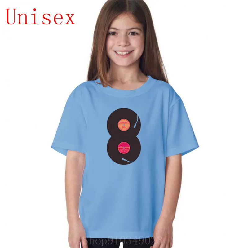 Топы с надписью Infinite Vinyl для девочек 8 дюймов детская одежда топы летняя Лидер