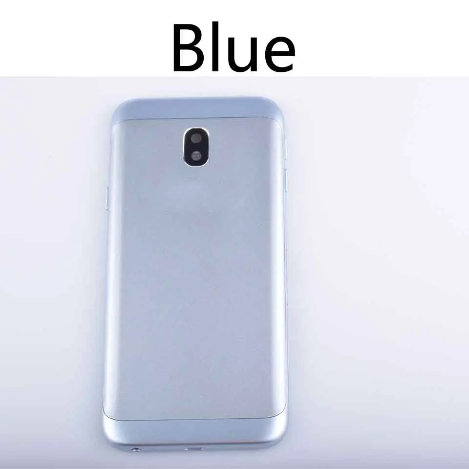 Blue-No tool Для Samsung Galaxy J3 J330 J330F SM-J330F Корпус Крышка батарейного отсека задняя крышка чехол Задняя Дверь Корпус Корпуса - Цвет: Blue-No tool