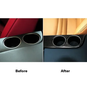 

Center Console Cup Holder Trim Decor Sticker Cover Replacement Accessories