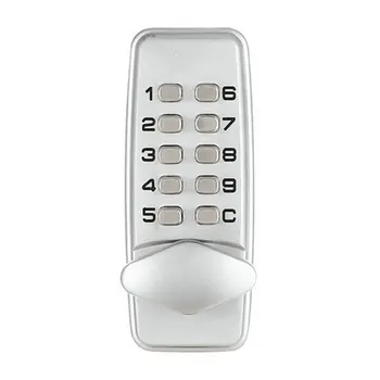 

OS380S first generation mechanical code lock silver Zinc alloy Waterproof and rustproof Courtyard door lock