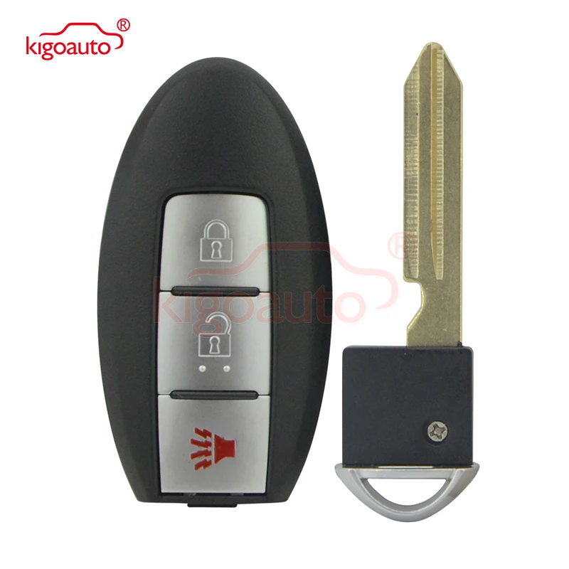 Смарт брелок Kigoauto CWTWBU729 для Nissan Infiniti Rogue Pathfinder Versa 350Z 370Z 3 корпус ключей на