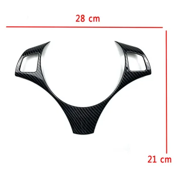 

Parts Steering Wheel Trim Accessories Auto Frame Cover For BMW 3-Series E90 E92 E93
