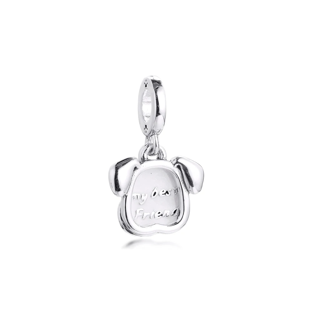 

Passions My Pet Dog Dangle Charm for Bracelets Mother's Day Women Wholesale Beads DIY S925 Sterling Silver Free Shipping Pendant