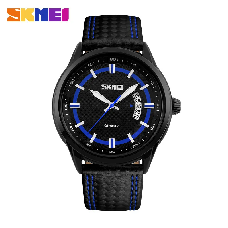

Skmei 9116 Import Movement Simple Large Dial Measuring with Calendar Casual Business MEN'S Quartz Watch