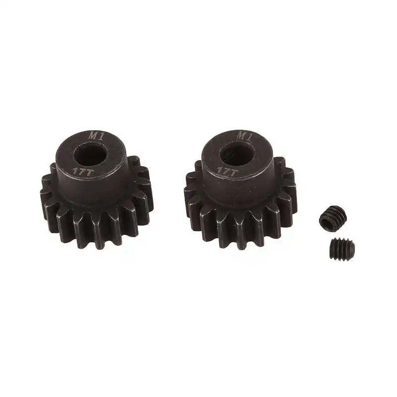 2x легированная сталь 17T Mod1 шестеренка 5 мм отверстие Mod 1 0|Детали и аксессуары| |
