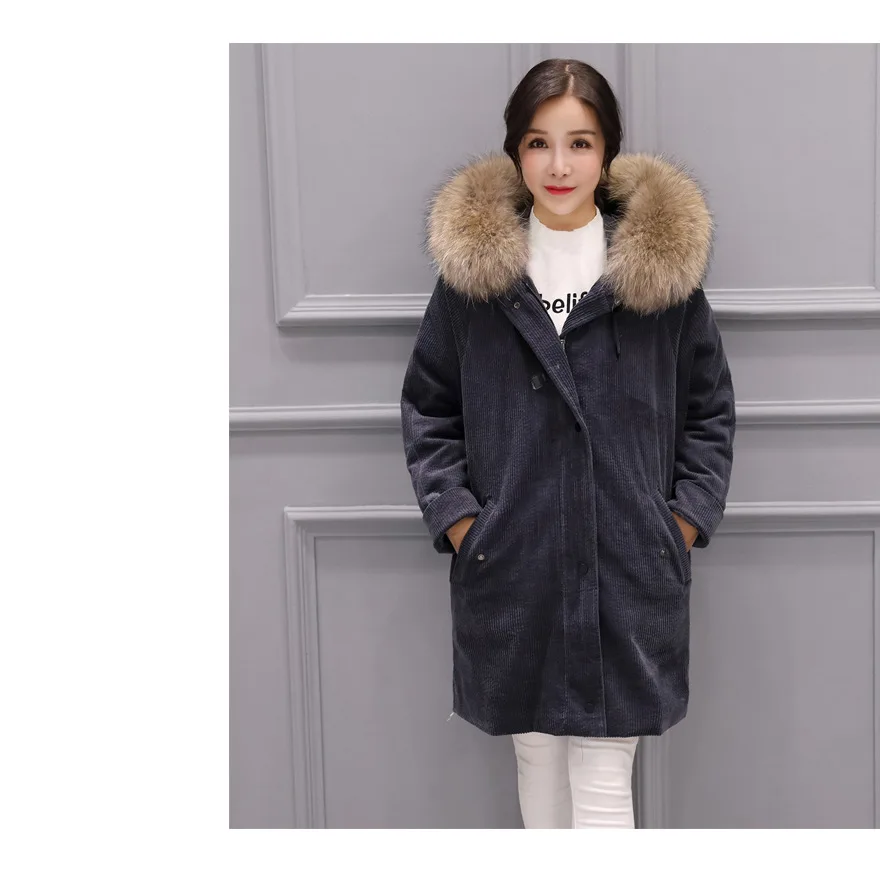 Tcyeek/Зимний женский пуховик + большой енот мех с капюшоном 2019 корейский 90% утиный пух пальто Женская куртка Hiver Casaco LW1279