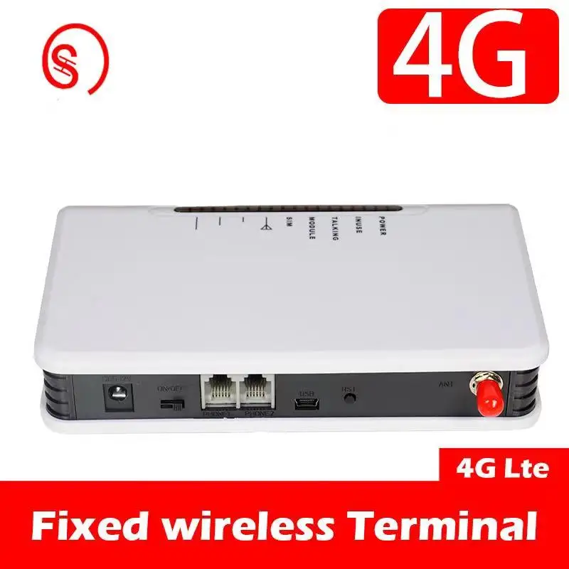 Fixed wireless terminal 4G,GSM/UMTS/GPRS/EDGE,Connectable telephone/Recording equipment,Support alarm system,Without screen ip to qam atsc dvb c dvb t dtmb edge modulator tv system front end equipment