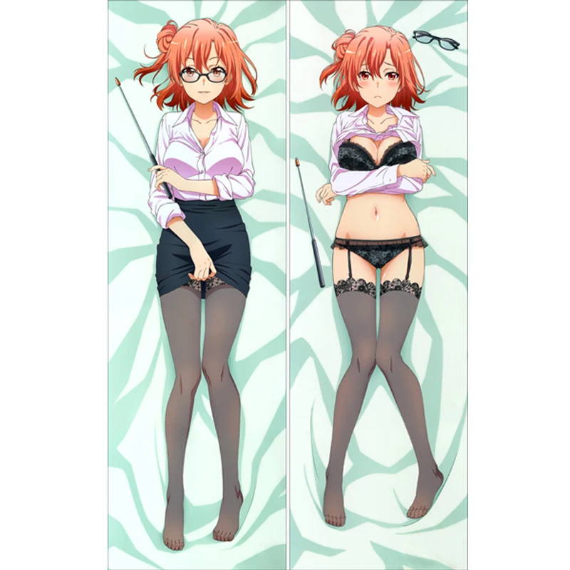 MMF яхари руда no seishun lovecome wa machigatteiru аниме персонажи yuigahama yui наволочка yukinoshita yukino