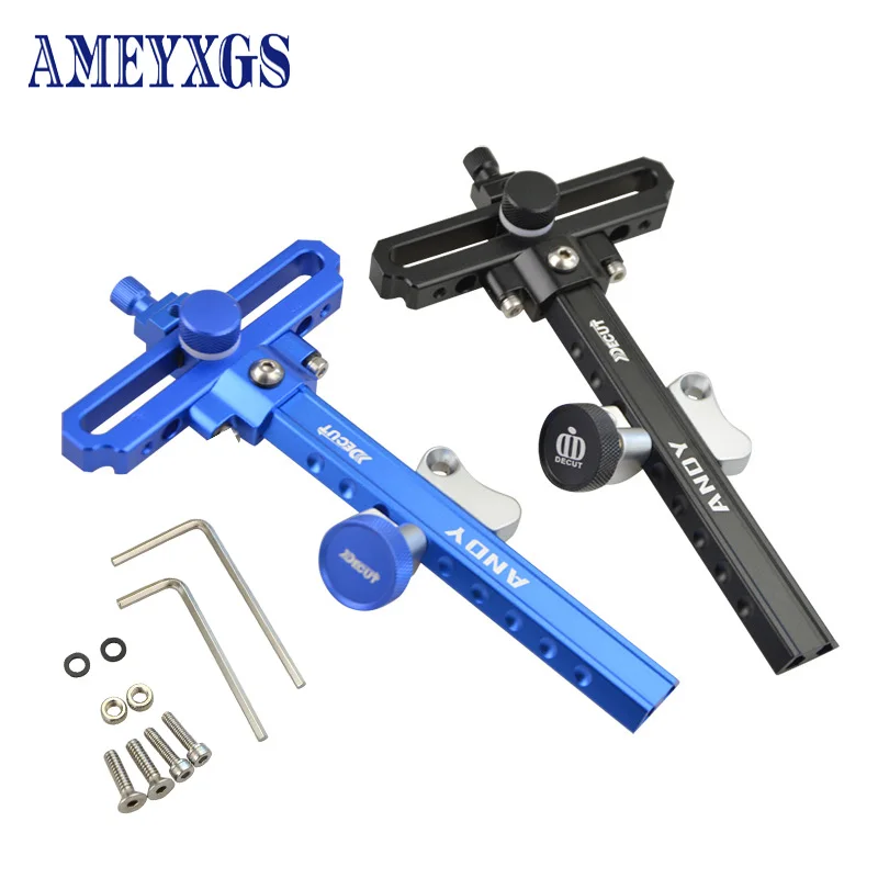 

1pc 20cm Aluminum Alloy Material Bow Sight Stand for Compound Bow To Increase Shooting Accurancy Bow stabilizer Accessory