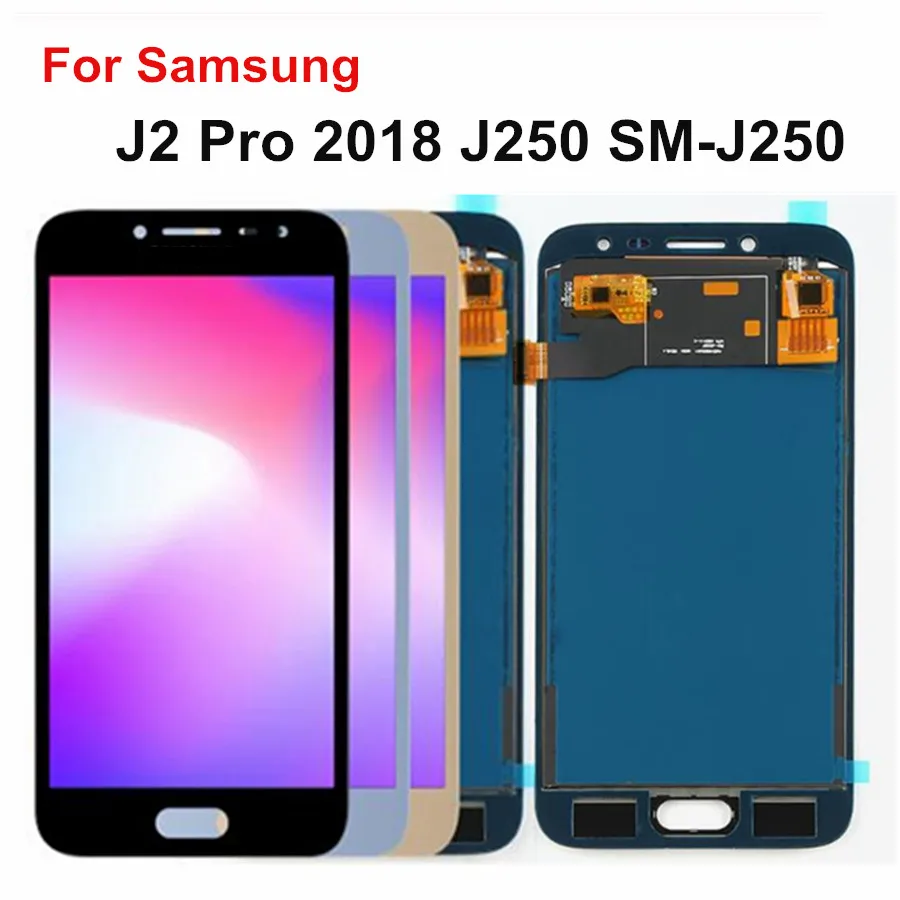 5 0 &quotSM-J250 LCD для Samsung Galaxy J2 Pro 2018 J250 SM-J250 сенсорный экран дигитайзер в сборе j2Pro J250F |
