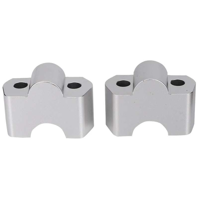 

Silver Modified Handlebar Risers Height Up Adapters for BMW G310GS G310R 17-18