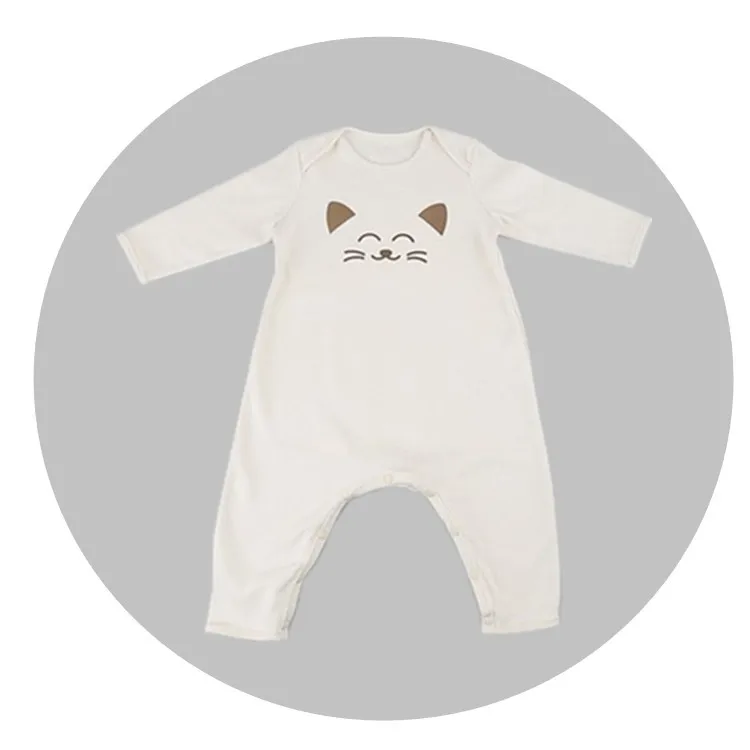 

Deficit Special Offer Spring And Autumn Childrenswear Men And Women Baby Colored Cotton Long Sleeve Onesie Crawling Clothes Infa