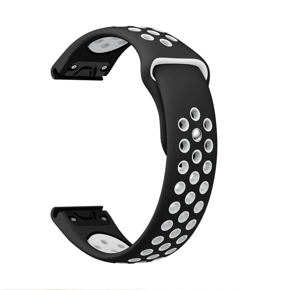 Для Garmin Fenix6/fenix5 силиконовый ремешок для часов браслет легко подходит быстроразъемный ремешок для forerunner 935 945