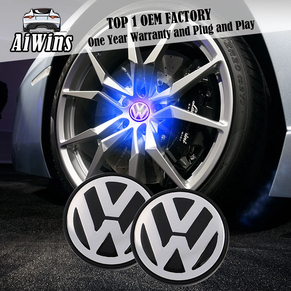 Автомобильный Стайлинг для Volkswagen Passat/Magotan/Sagitar/CC/Tiguan, колпачок для колеса, Модифицированная лампа для колеса Maglev, лампа ступицы