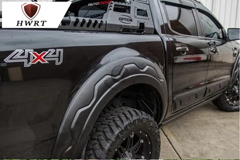 

9 Inch Carbon Fiber Fender Flares Mudguards Wheel Arch For Ford Ranger T7 Wildtrak 2016 2017 2018 Double Cabin