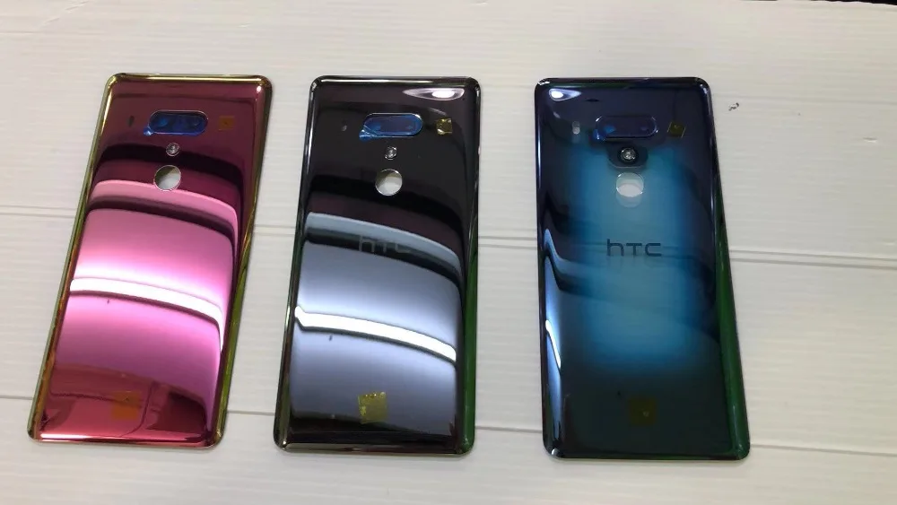 6,0 дюймов для htc U12 Plus задняя крышка батарейного отсека задняя крышка стеклянный корпус Чехол запасная часть для htc U12+ Крышка батарейного отсека
