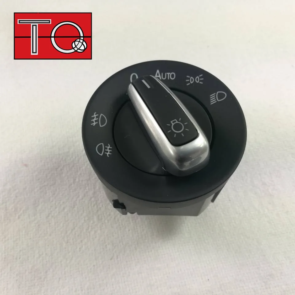 Новые автомобильные хромированные фары противотуманные переключатель управления для VW Golf Jetta Passat CC 5ND 941 431B /