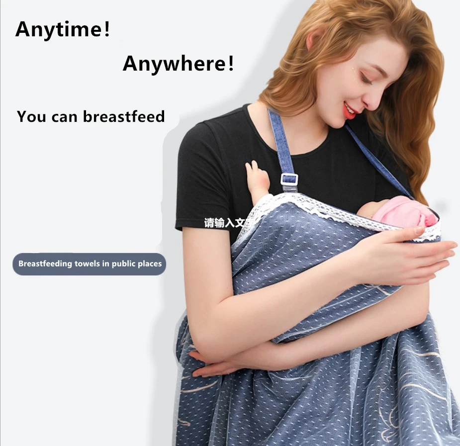 

Feeding Gown Mother Outing Breastfeeding Towel Cotton Baby Feeding Nursing Covers Anti-glare Nursing cloth 110cm*70cm