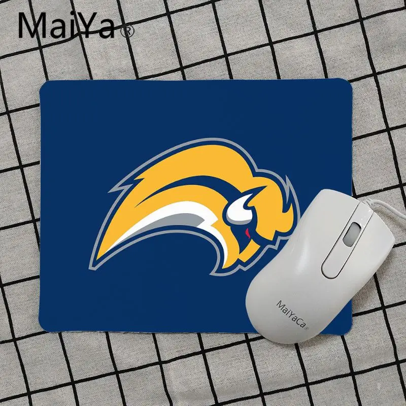 Maiya высокое качество Buffalo Sabres ледяной хоккейный коврик для мыши геймерская игра коврики Лидер продаж подставка под руку мышь - Цвет: No Lock Edge18x22cm