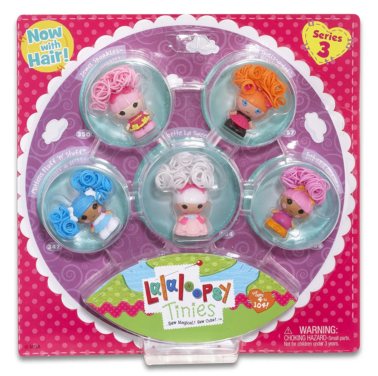 Lalaloopsy браслеты большой палец Lalaloopsy девушки ювелирные изделия из бисера игрушка 5-Pack