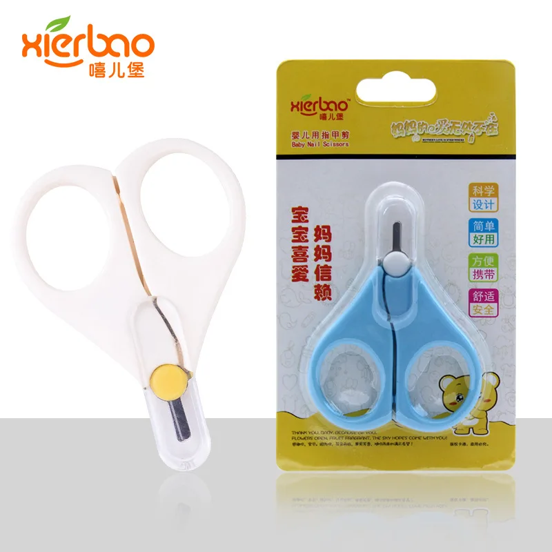 

Xi er Fort Brand New Style Baby Safe Small Nail-scissor Small Nail Scissors Infant Nail Nursing Care 9057