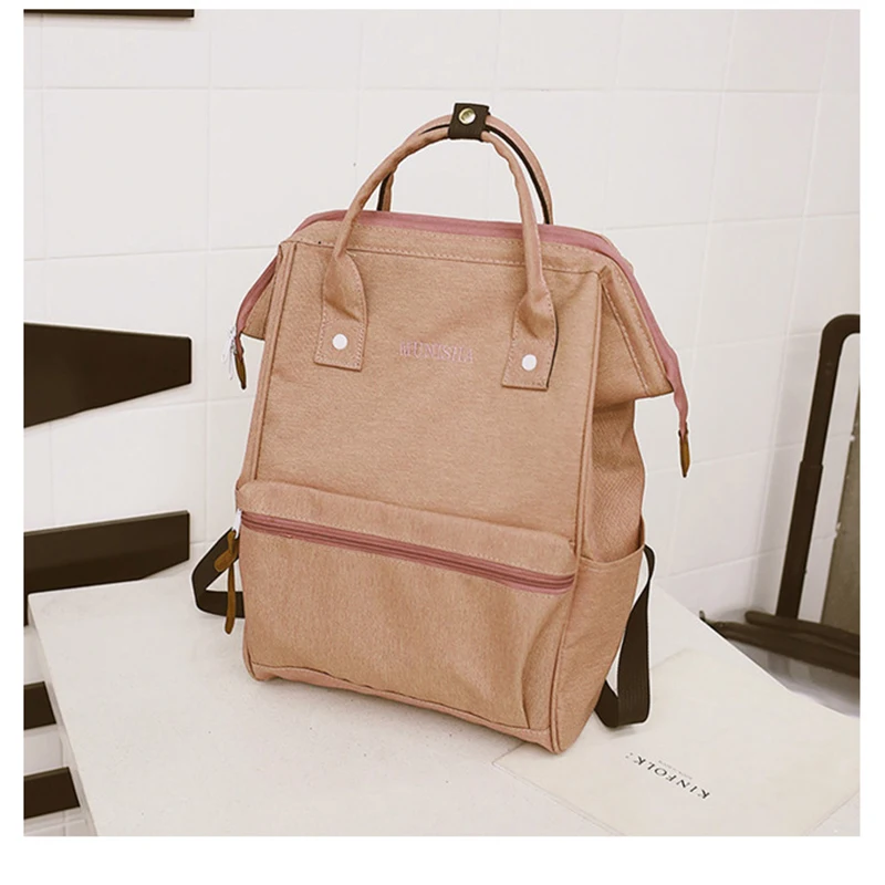 

Canvas Shoulder Backpack 2019 New Type of Large Capacity Canvas Travel Backpack for Female College Students