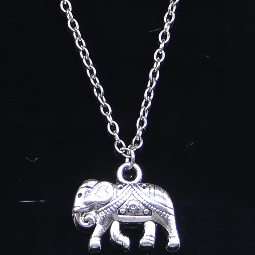 New Fashion Necklace 16x20mm Thailand mounts elephant Pendants Short Long Women Men Colar Gift Jewelry Choker | Украшения и
