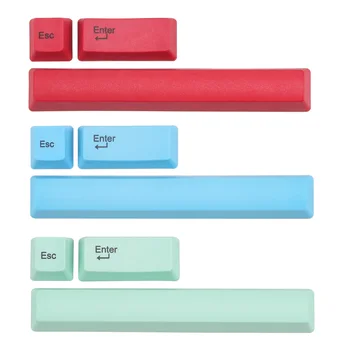 

Mechanical Keyboard Accessories PBT Red ESC Enter Keycap R4 Cherry Mx Switch OEM Enter Spacebar 6.25 ANSI Kit Space Bar Keycap