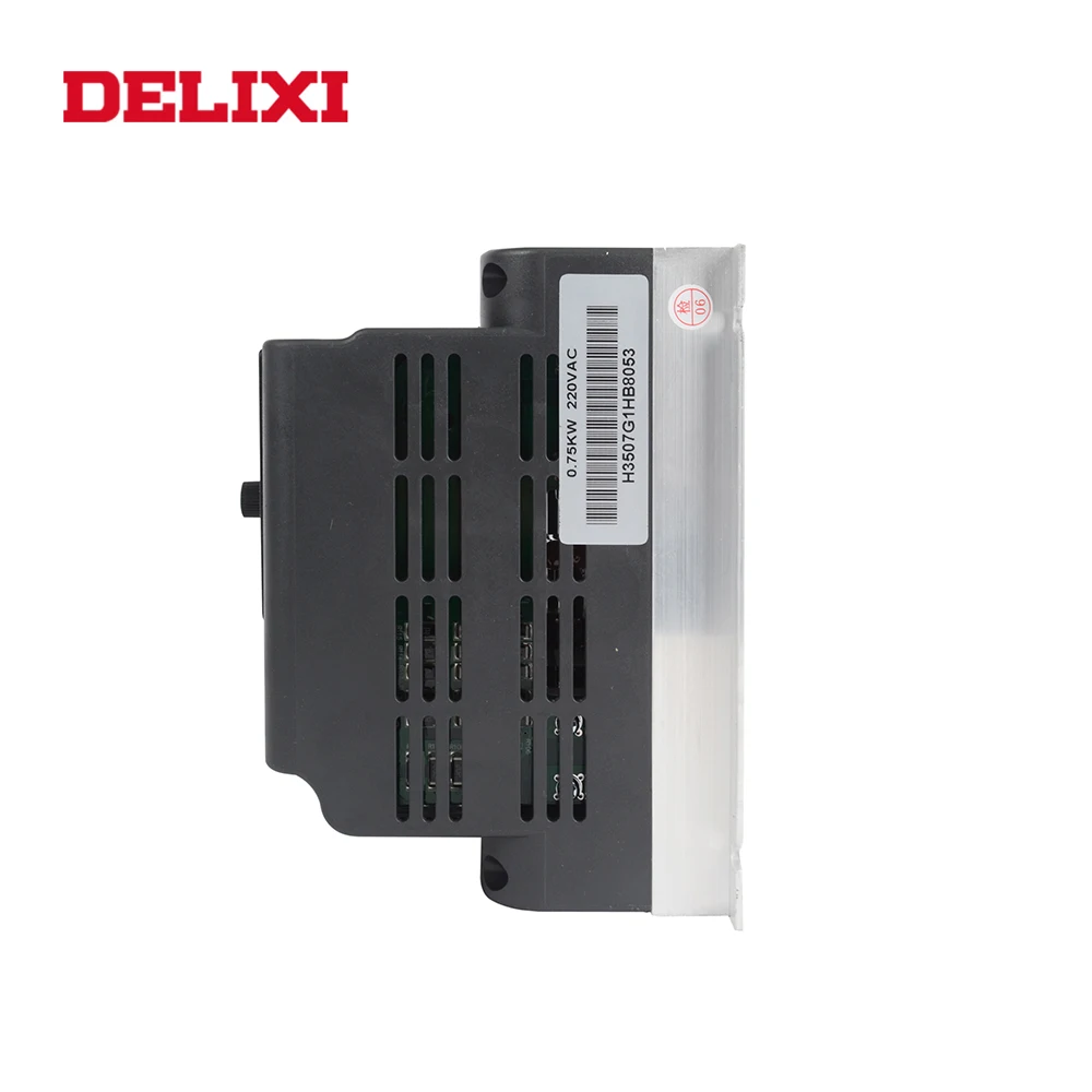DELIXI DL350 2 кВт 220 В VFD однофазный вход в 3 фазы выходной преобразователь