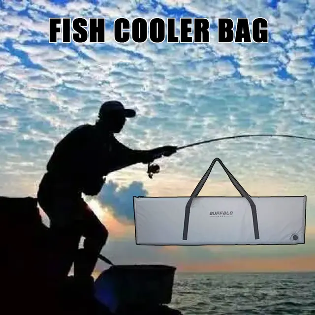 17× 60 inch Leakproof Insulated Fish Cooler Bag Large Capacity
