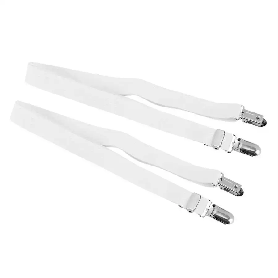 2PCS 90-180cm Elastic Bed Sheet Clip Bed Sheet Strap Clip Grippers Fasteners Mattress Holder For Home Cover bed sheet holder bed sheet clips sheet clips