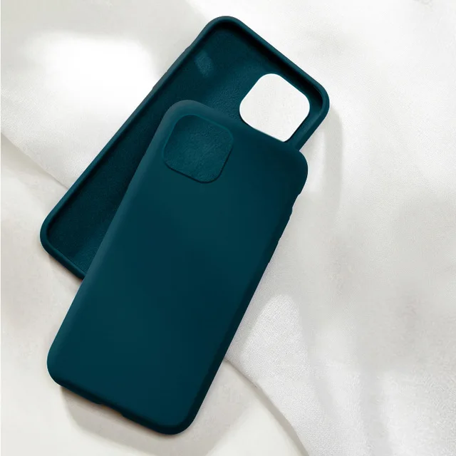 With Blister Box Полный официальный силиконовый чехол с логотипом для Apple iPhone 7 8 Plus, чехол для iPhone X Xs 11 Pro Max XR 6 6S Plus с коробкой - Цвет: With Blister Box