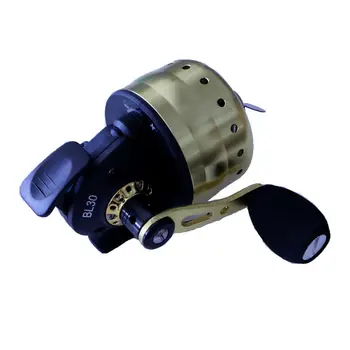 

Slingshot Fishing Reel Freshwater Catapult Shooting Fish 30LB Speed Ratio 3.6:1 Closed Fishing Wheel with Fishing Line 2 colors
