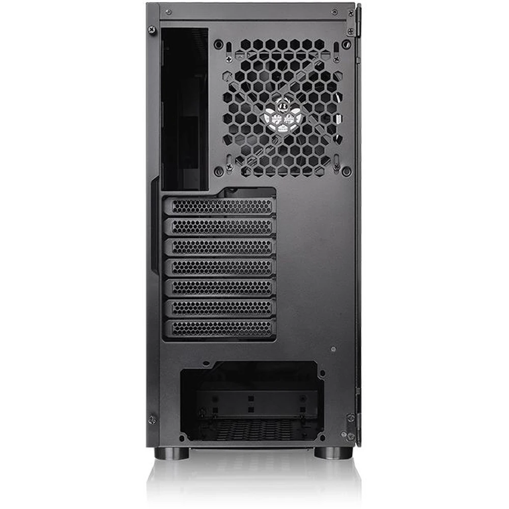 Корпус Thermaltake H200 TG RGB черный без БП ATX 2xUSB3.0 audio bott PSU