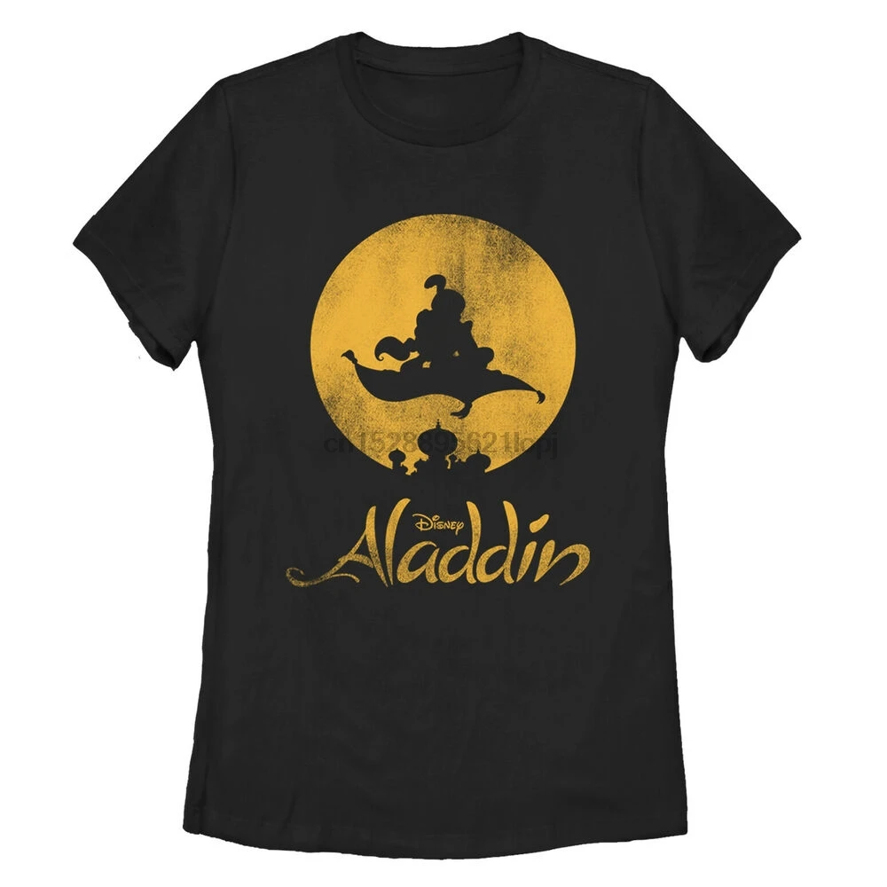 Футболка Aladdin женская с рисунком волшебного ковра | Мужская одежда