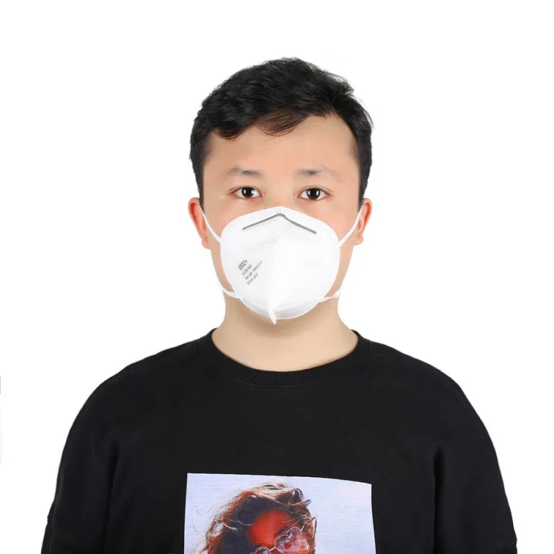 

10Pcs KN95 Dust Mask Fine Air Filter Wholesale Anti Odor Smog Custom Cotton Pollen Dust Mouth Face Masks