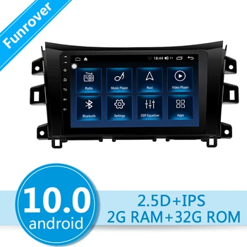 

FUNROVER Android 10.0 Car Radio Multimedia play for Navara / NP300 2014 - 2020 2 Din dvd Autoradio Car Player Navigation GPS dsp